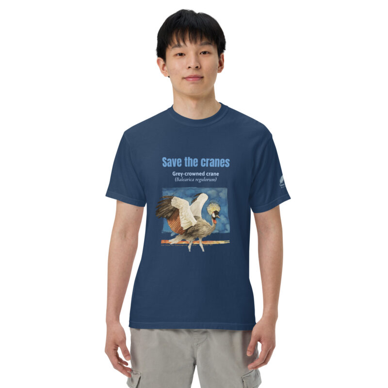 Unisex garment-dyed heavyweight t-shirt - Image 8