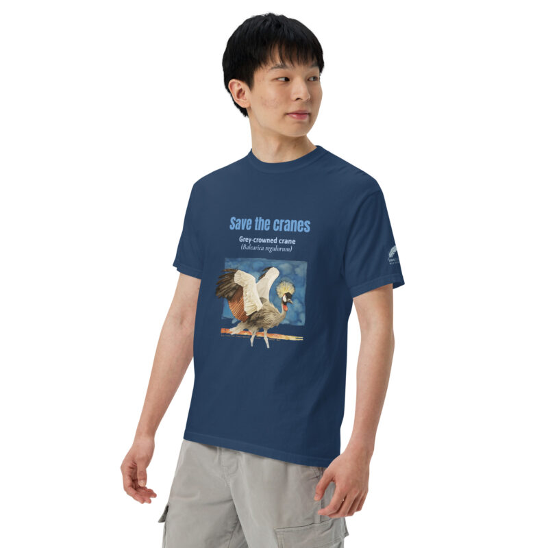 Unisex garment-dyed heavyweight t-shirt - Image 13