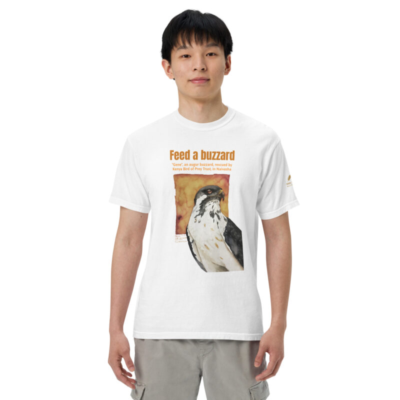 Unisex garment-dyed heavyweight t-shirt, feed the buzzards - Image 71
