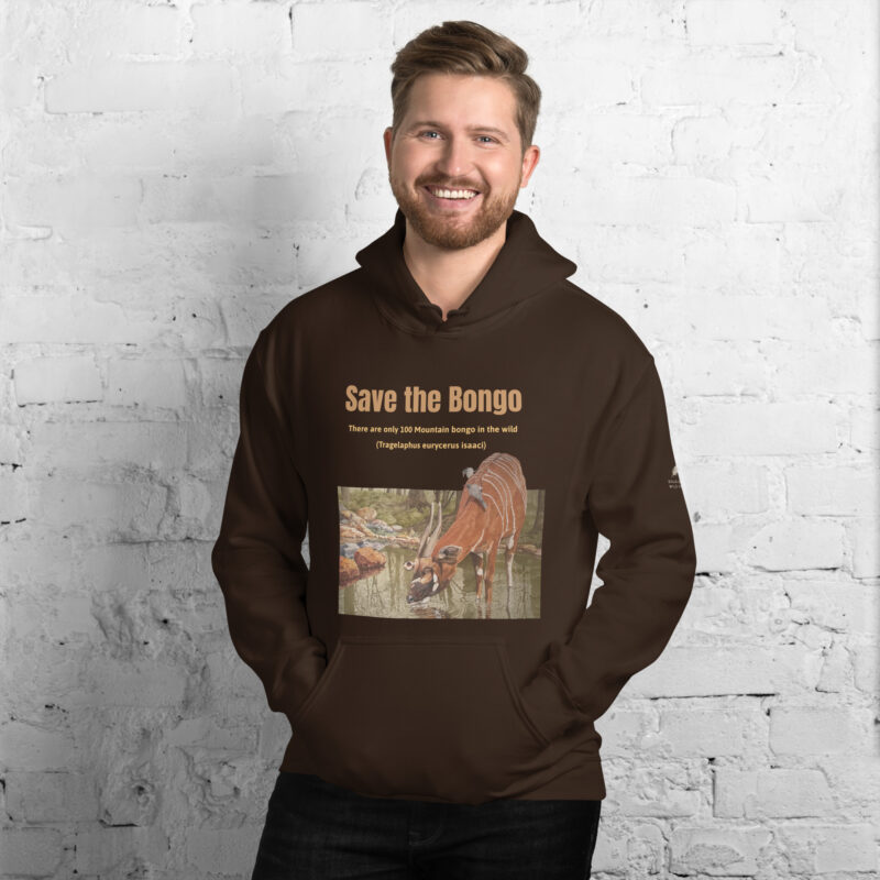 Unisex Hoodie, save the bongo - Image 9