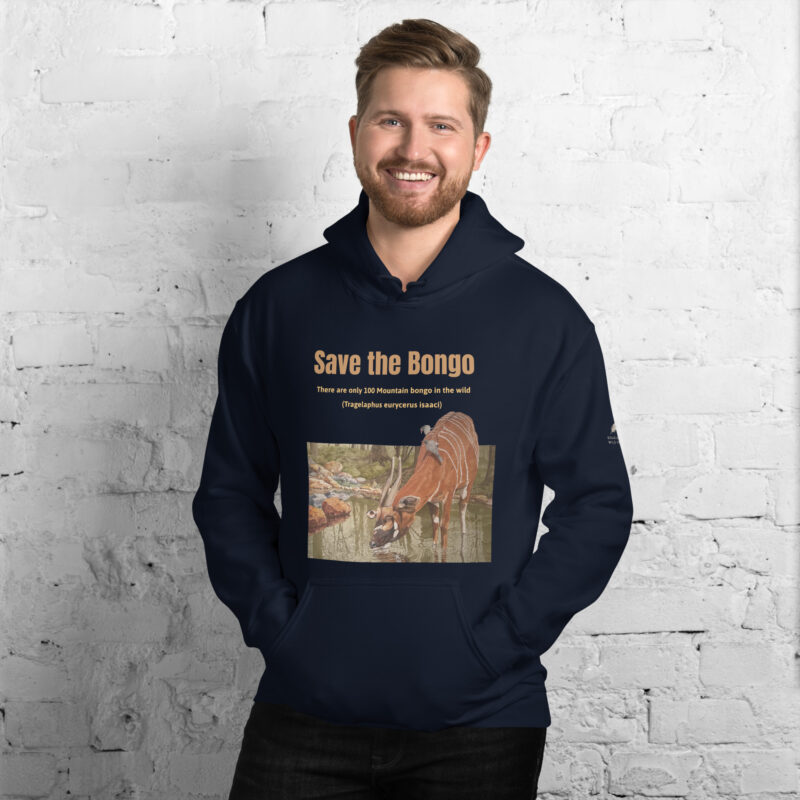 Unisex Hoodie, save the bongo - Image 5