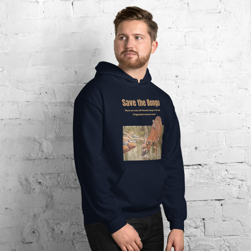 Unisex Hoodie, save the bongo - Image 8