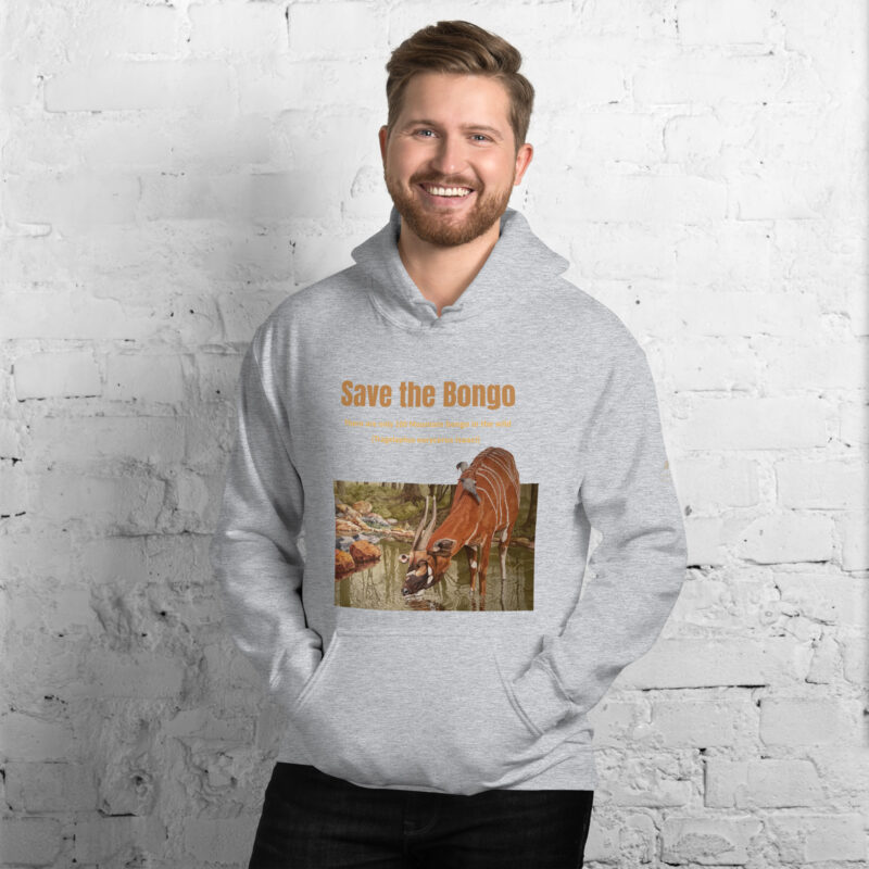 Unisex Hoodie, save the bongo - Image 37