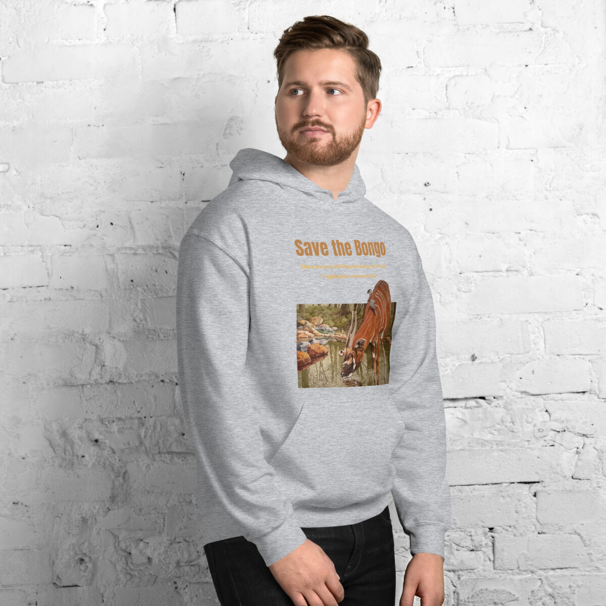 Unisex Hoodie, save the bongo - Image 40