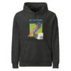Unisex organic mid-weight hoodie, save Lake Naivasha (saddle-billed stork) - Image 10