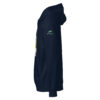 Unisex organic mid-weight hoodie, save Lake Naivasha (saddle-billed stork) - Image 7
