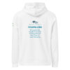 Unisex organic mid-weight hoodie, save Lake Naivasha (saddle-billed stork) - Image 18