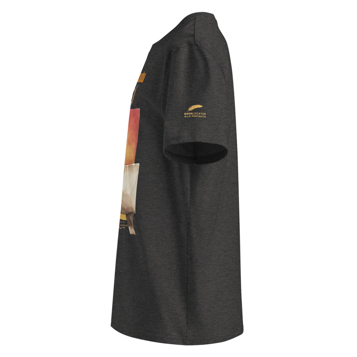 Unisex organic ribbed neck t-shirt, Save the Kudu - Image 5