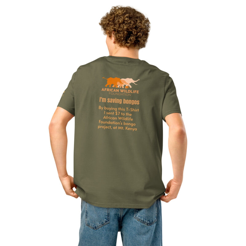 Unisex organic ribbed neck t-shirt, save the bongo - Image 15