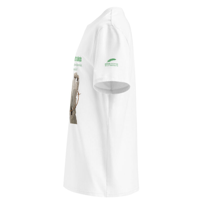 Unisex organic ribbed neck t-shirt, save New Zealand's birds - Image 19