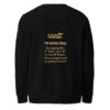 Unisex organic sweatshirt, save the rhino - Image 2