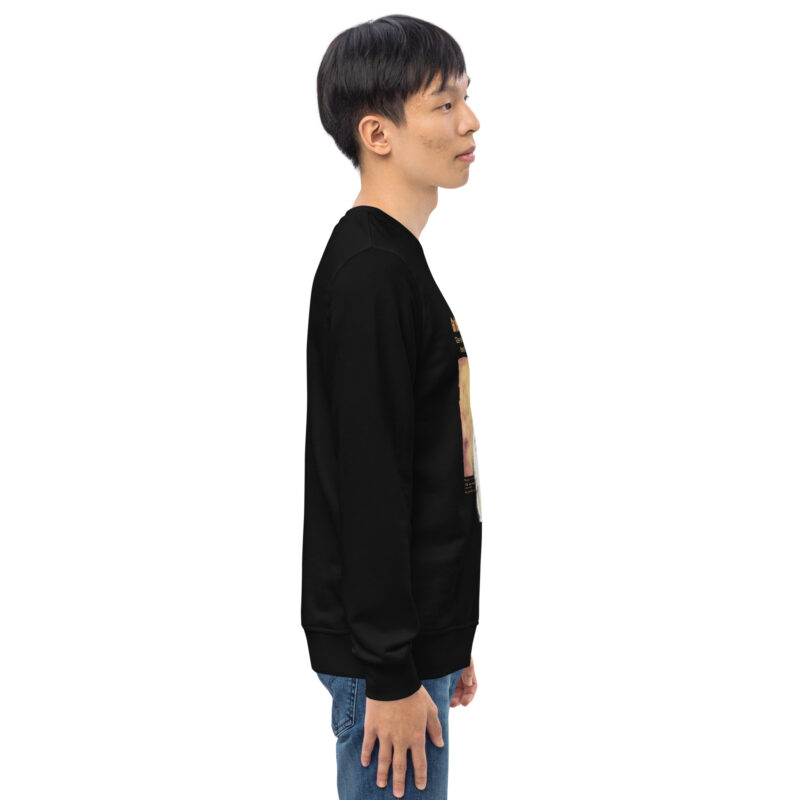 Unisex organic sweatshirt, Go feed a buzzard - Image 6