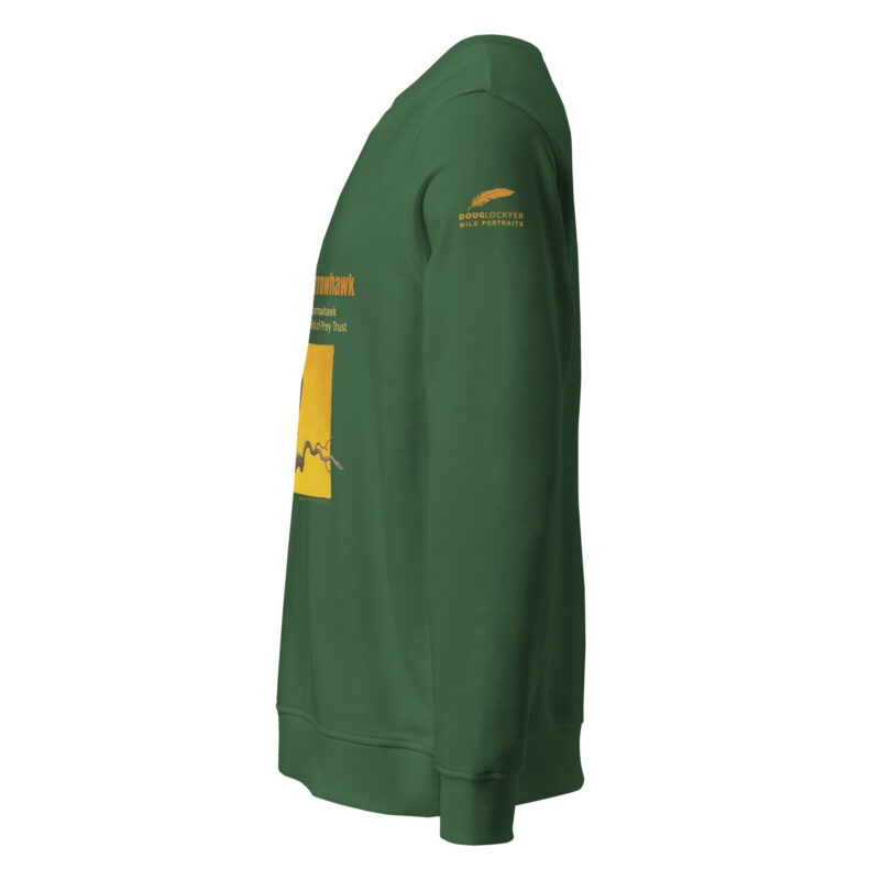 Unisex organic sweatshirt, save the sparrowhawk - Image 13