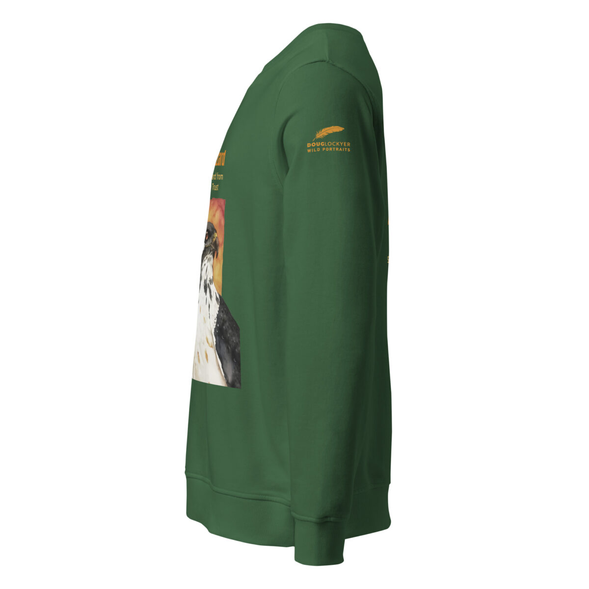 Unisex organic sweatshirt, Go feed a buzzard - Image 12