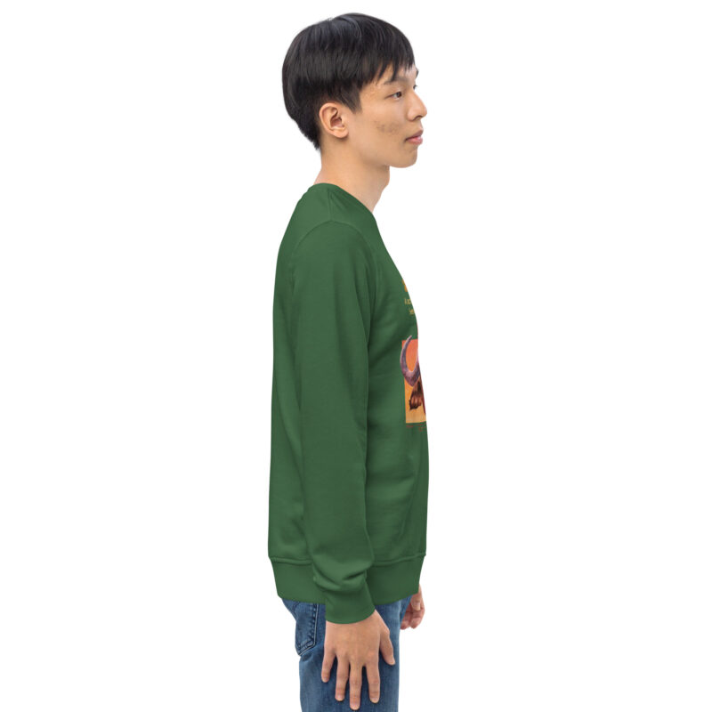 Unisex organic sweatshirt, save the buffalo - Image 42