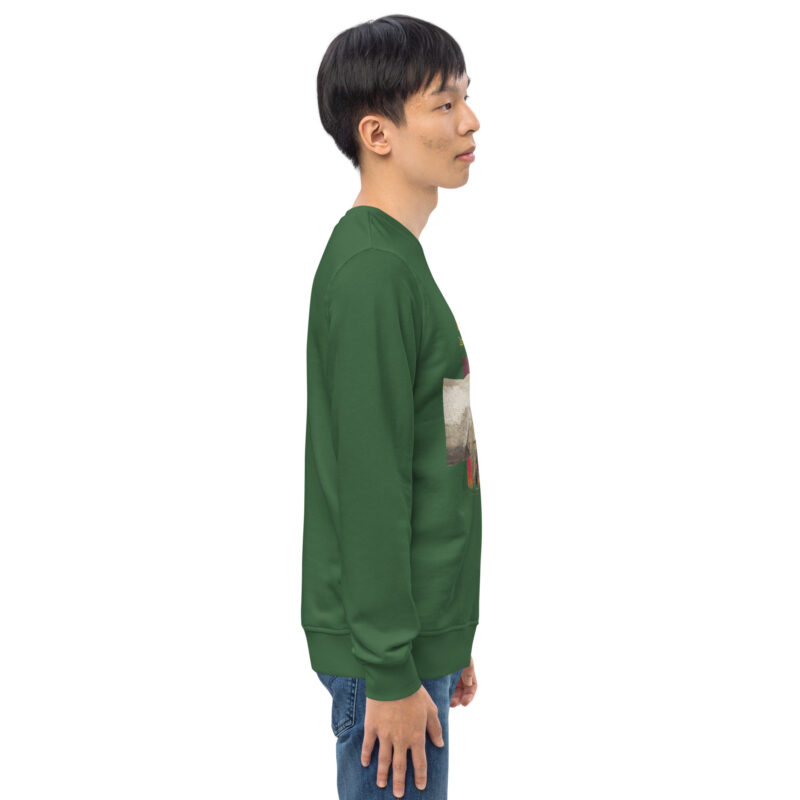 Unisex organic sweatshirt, save the rhino - Image 42