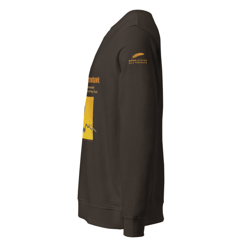 Unisex organic sweatshirt, save the sparrowhawk - Image 7