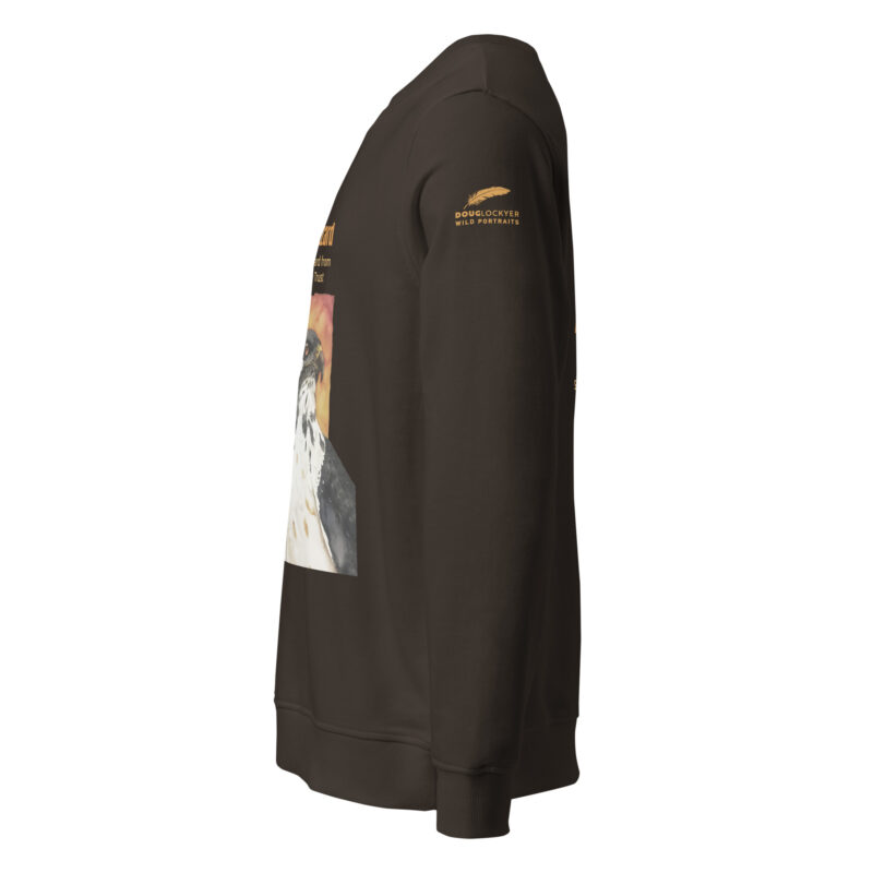 Unisex organic sweatshirt, Go feed a buzzard - Image 6