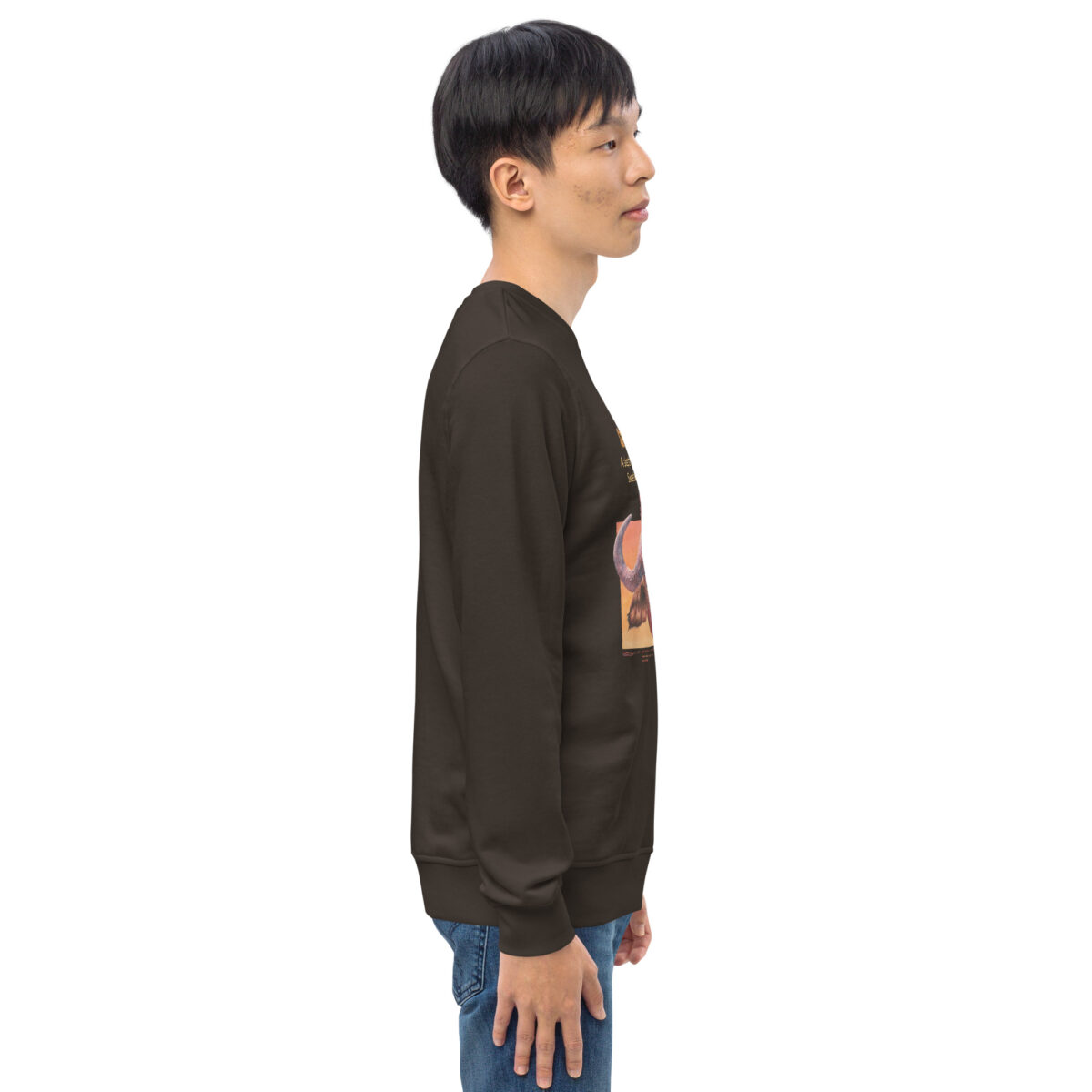 Unisex organic sweatshirt, save the buffalo - Image 28