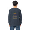 Unisex organic sweatshirt, save the rhino - Image 32