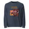 Unisex organic sweatshirt, save the buffalo - Image 3