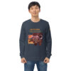 Unisex organic sweatshirt, save the buffalo - Image 30