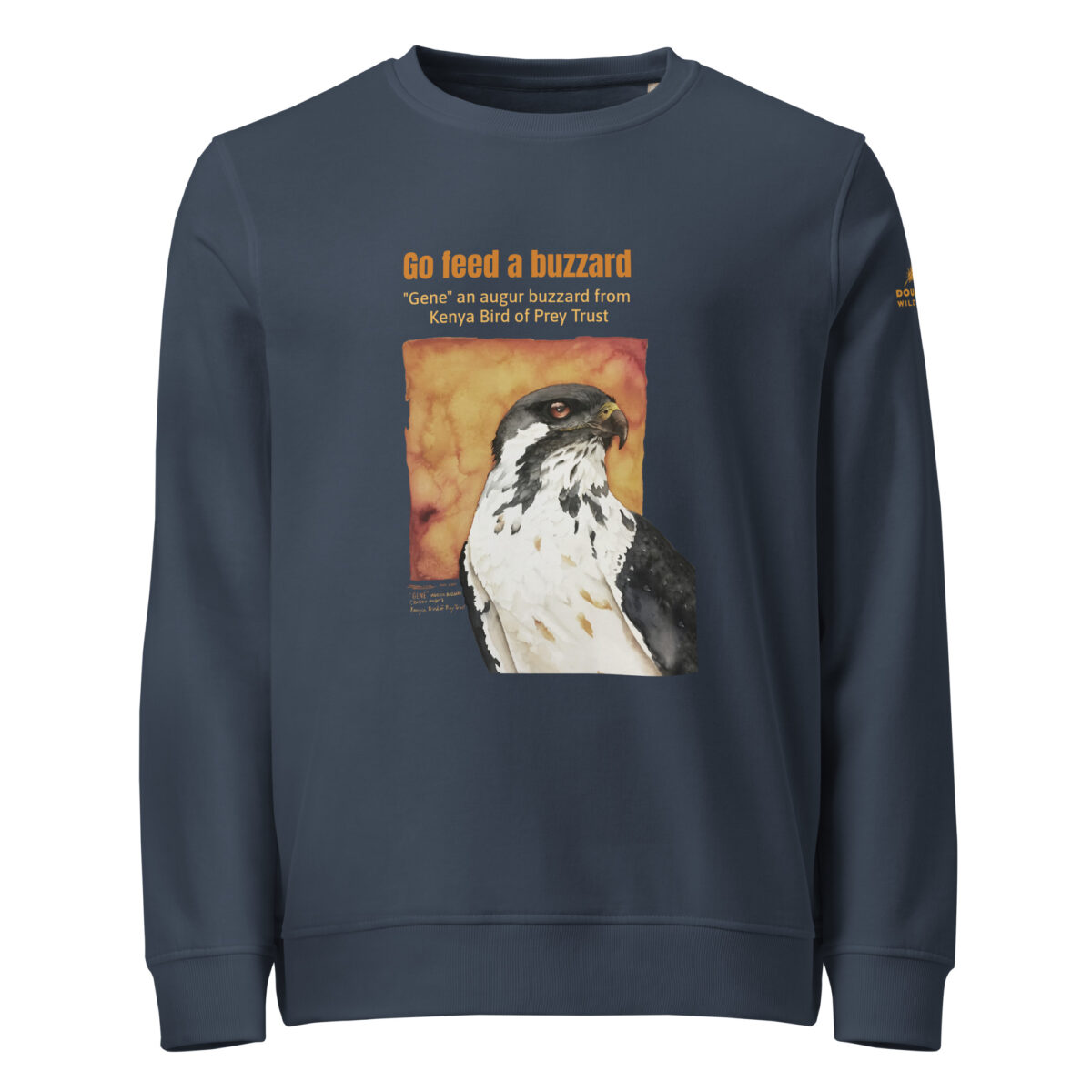 Unisex organic sweatshirt, Go feed a buzzard - Image 31