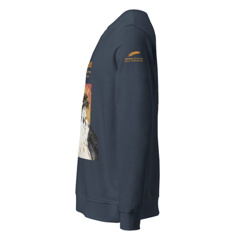 Unisex organic sweatshirt, "Gene" Go feed a buzzard - Image 5