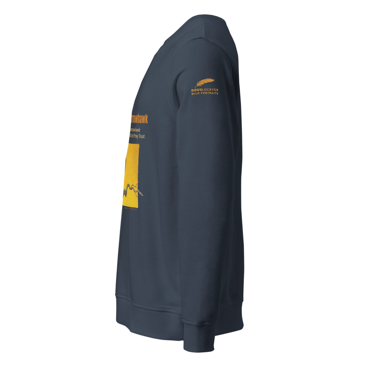 Unisex organic sweatshirt, save the sparrowhawk - Image 10
