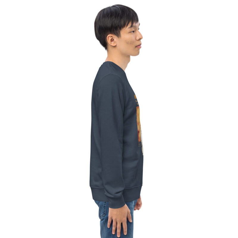 Unisex organic sweatshirt, Go feed a buzzard - Image 20