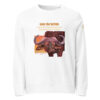 Unisex organic sweatshirt, save the buffalo - Image 9