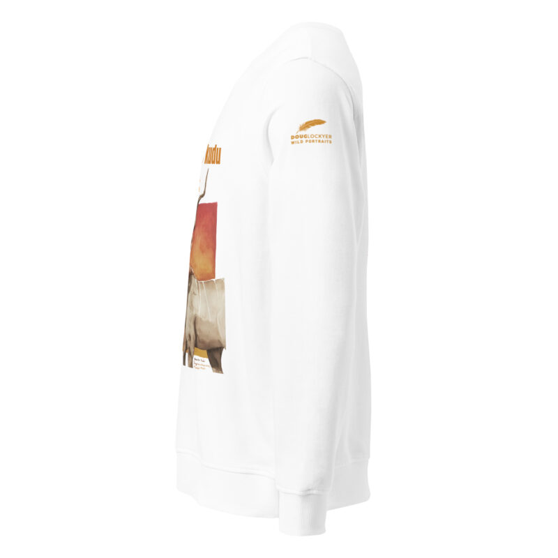 Unisex organic sweatshirt, save the kudu - Image 15