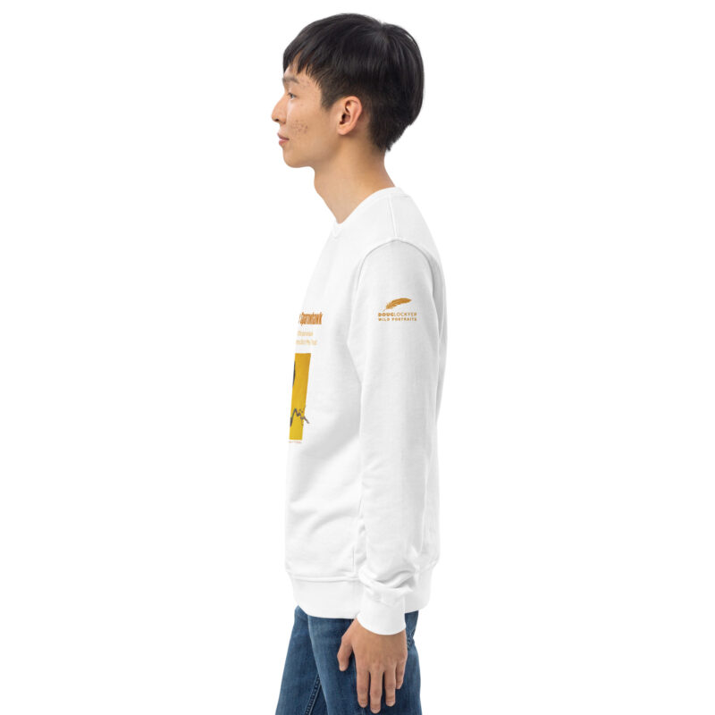 Unisex organic sweatshirt, save the sparrowhawk - Image 47