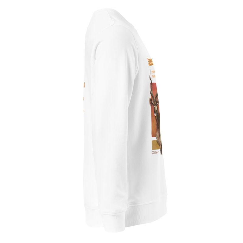 Unisex organic sweatshirt, save the kudu - Image 16
