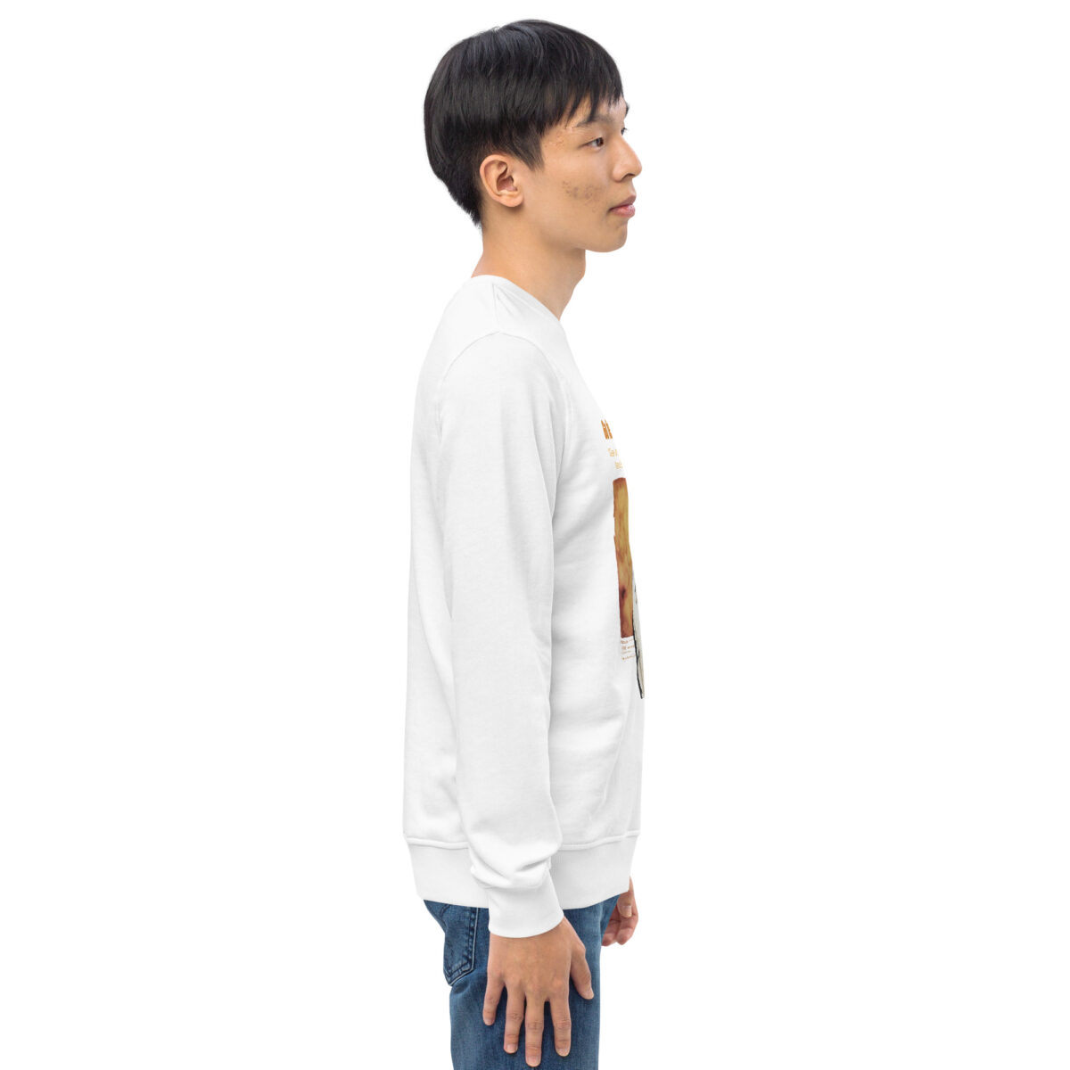 Unisex organic sweatshirt, Go feed a buzzard - Image 69
