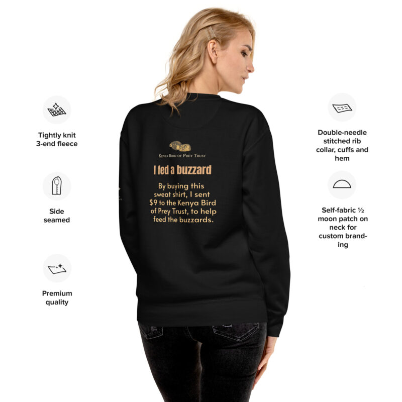 Unisex Premium Sweatshirt ,Big Tim, one of  the last of the giant  tuskers - Image 2