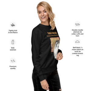 Unisex Premium Sweatshirt, feed the buzzards