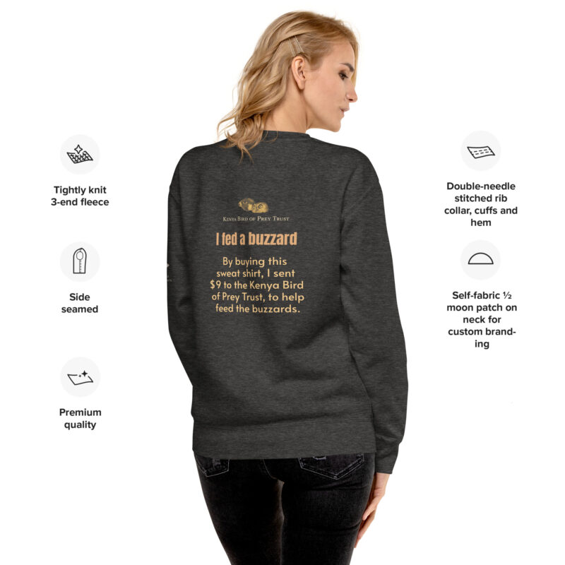 Unisex Premium Sweatshirt ,Big Tim, one of  the last of the giant  tuskers - Image 8