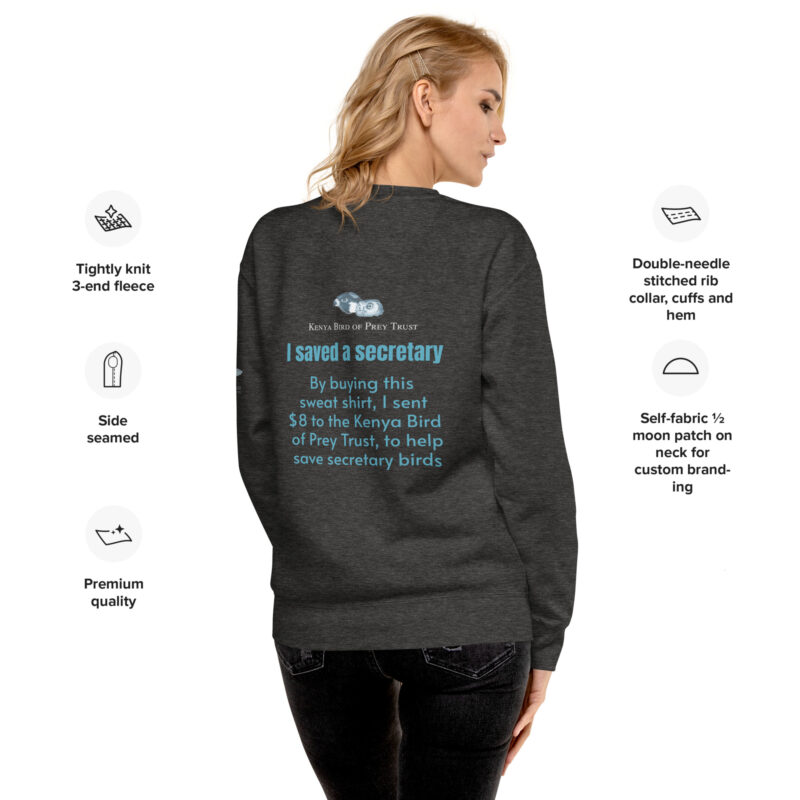 Unisex Premium Sweatshirt, save te hcranes - Image 8