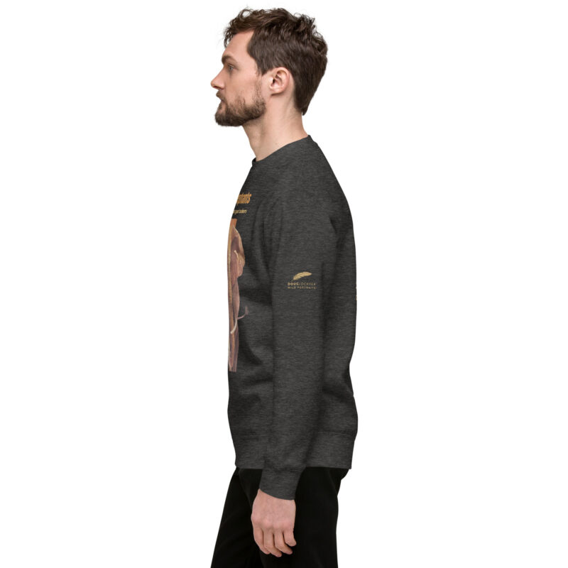 Unisex Premium Sweatshirt, Big Tim, one o fth elast o fthe giant tuskers - Image 14