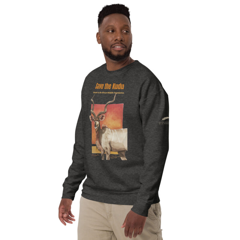 Unisex Premium Sweatshirt, save th ekudu - Image 10