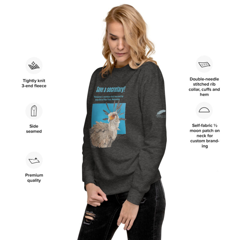 Unisex Premium Sweatshirt, save te hcranes - Image 7