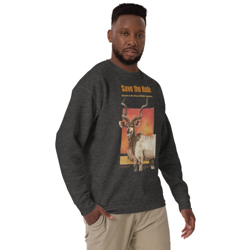 Unisex Premium Sweatshirt, save th ekudu - Image 11