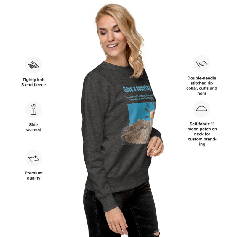 Unisex Premium Sweatshirt, save te hcranes - Image 9