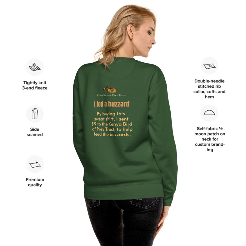 Unisex Premium Sweatshirt ,Big Tim, one of  the last of the giant  tuskers - Image 14