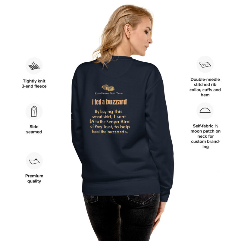 Unisex Premium Sweatshirt ,Big Tim, one of  the last of the giant  tuskers - Image 5
