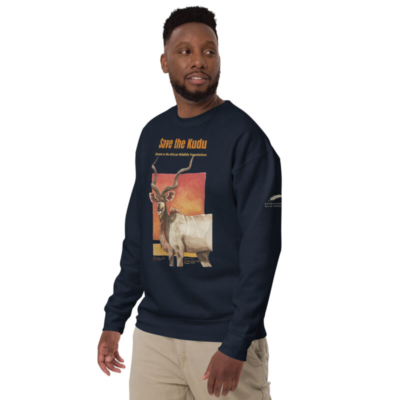 Unisex Premium Sweatshirt, save th ekudu - Image 6