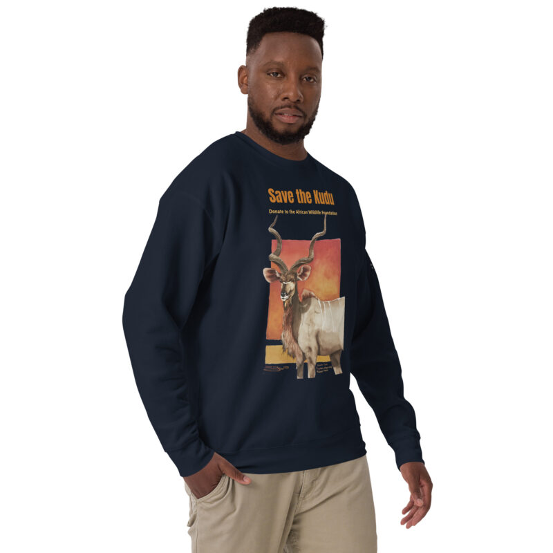 Unisex Premium Sweatshirt, save th ekudu - Image 7