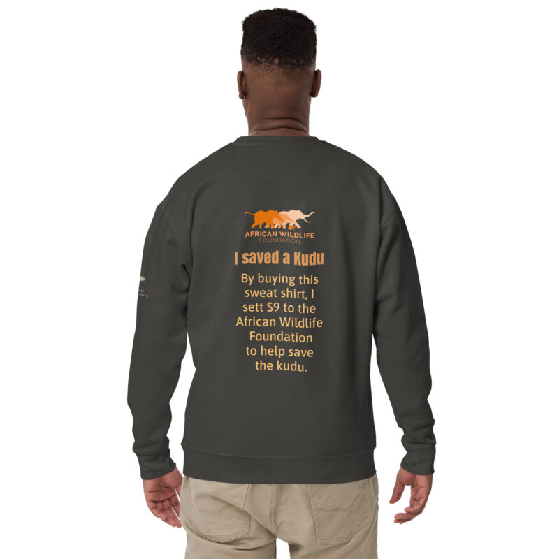 Unisex Premium Sweatshirt, save th ekudu - Image 16