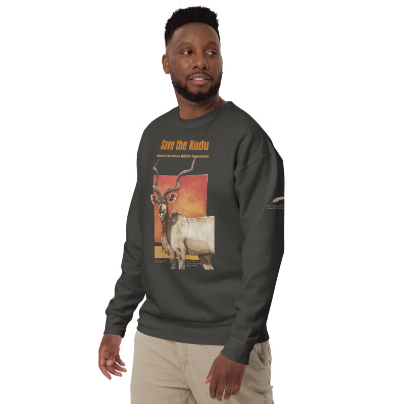 Unisex Premium Sweatshirt, save th ekudu - Image 14